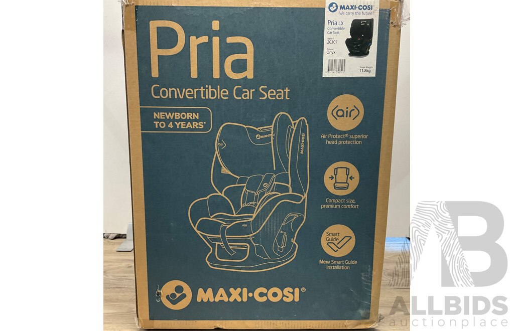 MAXI-COSI Pria Convertible Car Seat - Onyx - ORP$ 599.00