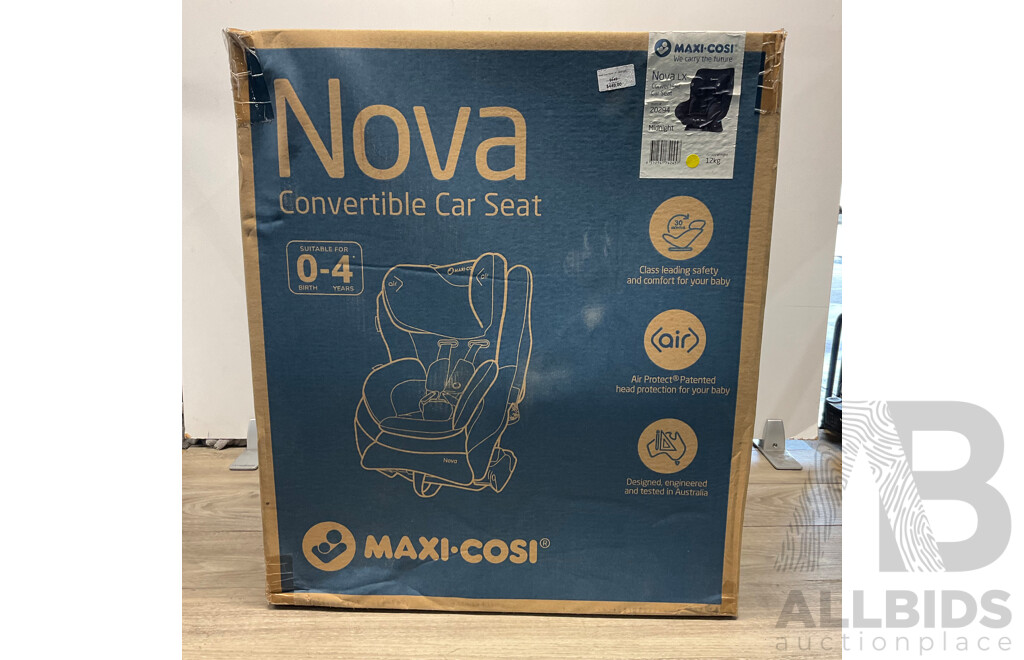 MAXI-COSI Nova Convertible Car Seat - Midnight - ORP$399