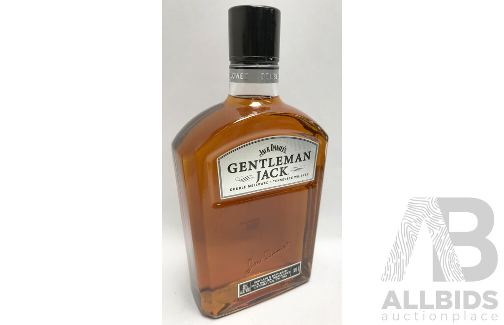 1L Bottle of Jack Daniel's Gentleman Tennessee Whiskey with Box