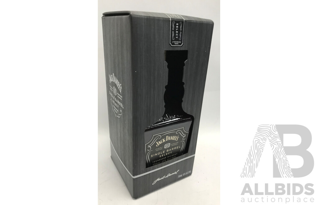 700ml Bottle of Jack Daniel's Single Barrel Select Tennessee Whiskey with Box