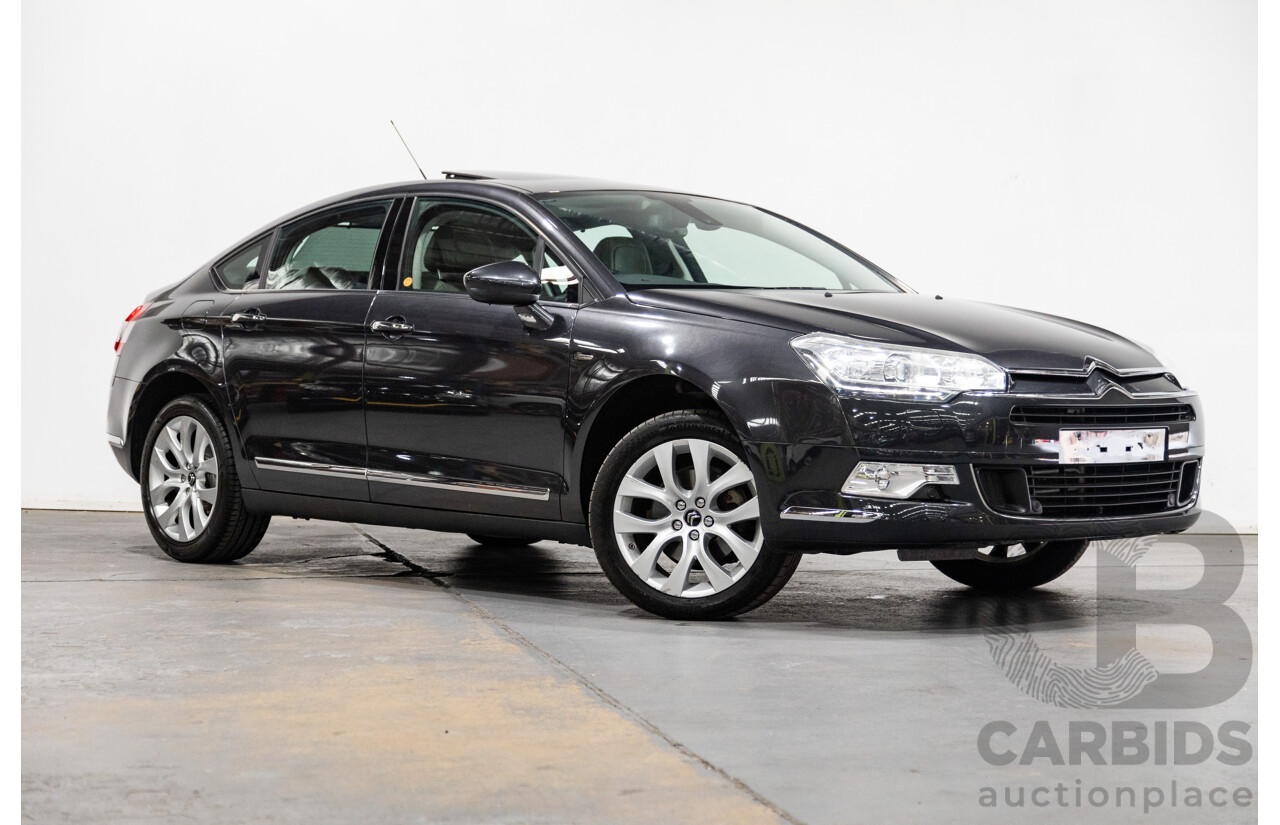 6/2013 Citroen C5 Exclusive HDi X7 MY13 4d Sedan Metallic Grey Turbo Diesel 2.0L