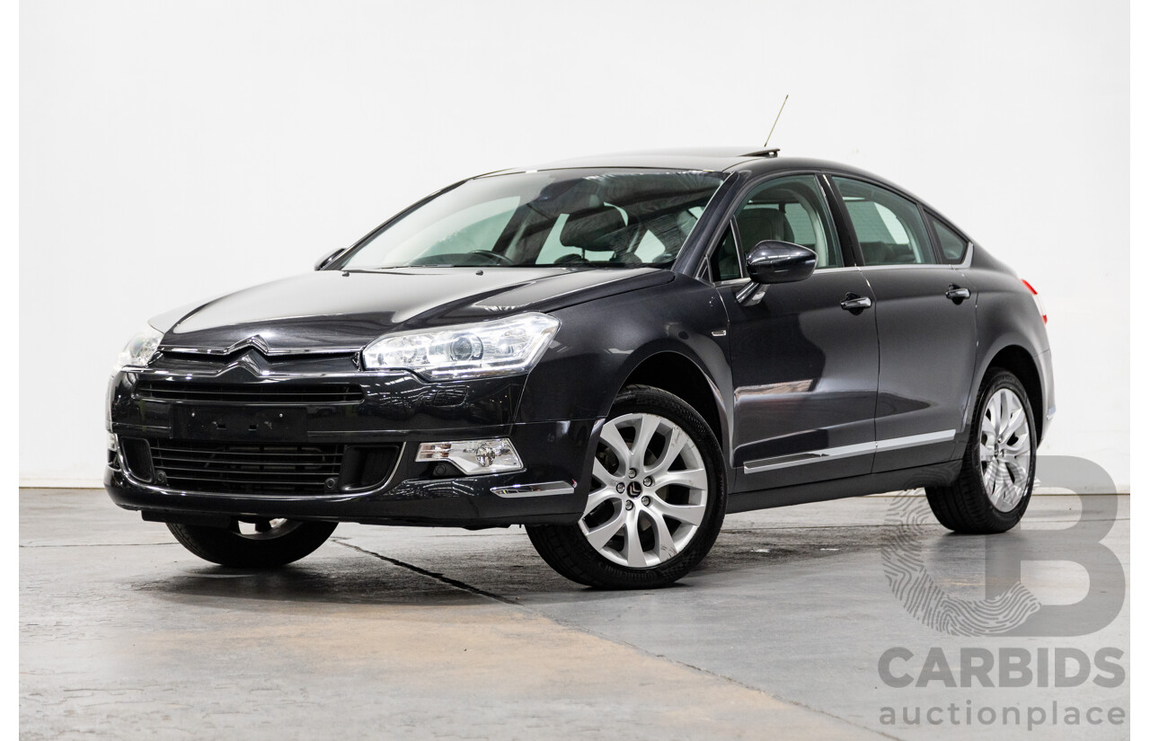 6/2013 Citroen C5 Exclusive HDi X7 MY13 4d Sedan Metallic Grey Turbo Diesel 2.0L