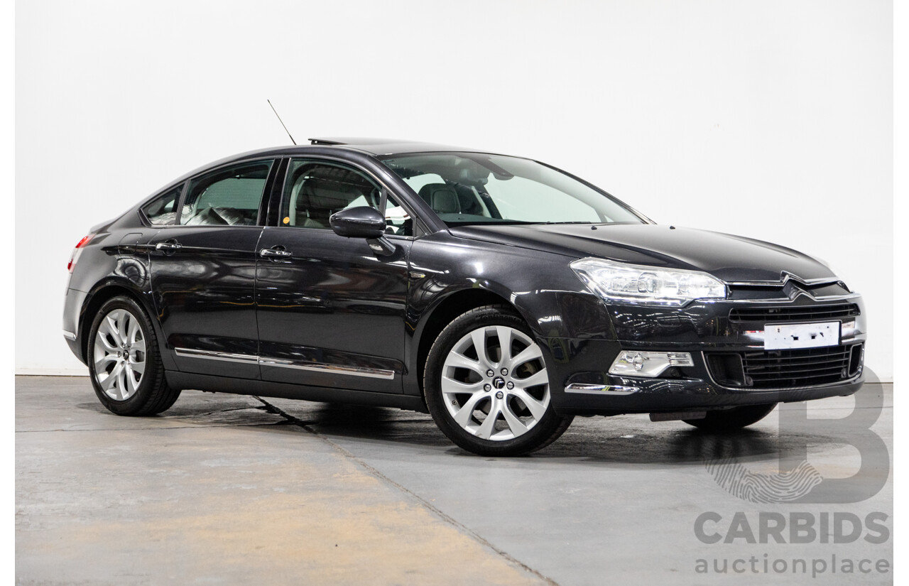 6/2013 Citroen C5 Exclusive HDi X7 MY13 4d Sedan Metallic Grey Turbo Diesel 2.0L