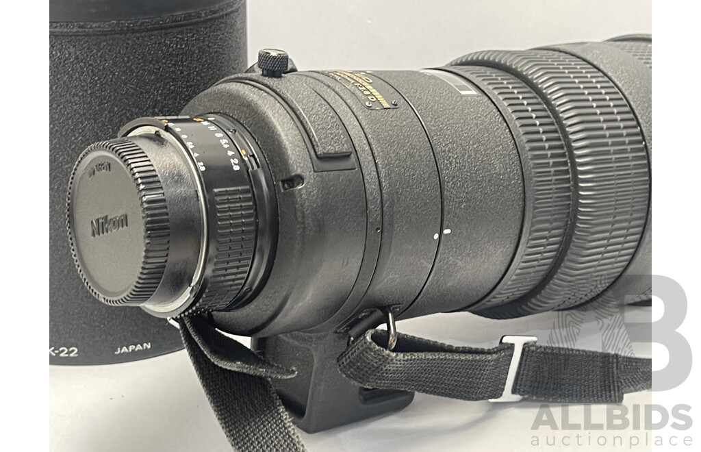 Nikon ED Nikkor AF-S 300mm 1:2.8 Lens