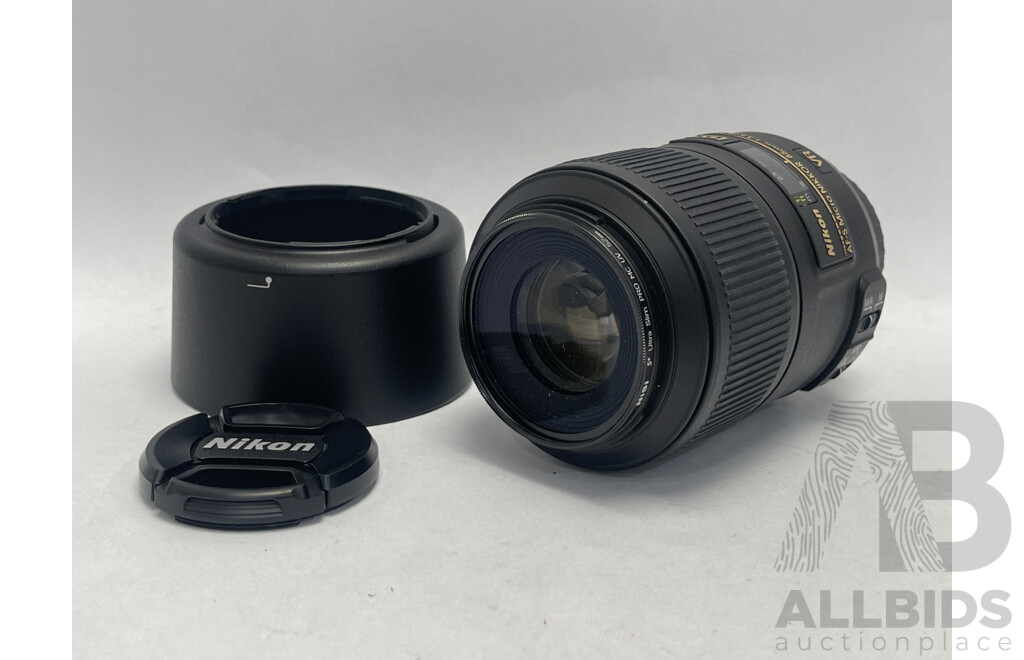 Nikon AF-S DX Micro-Nikkor 85mm F/3.5G ED Lens