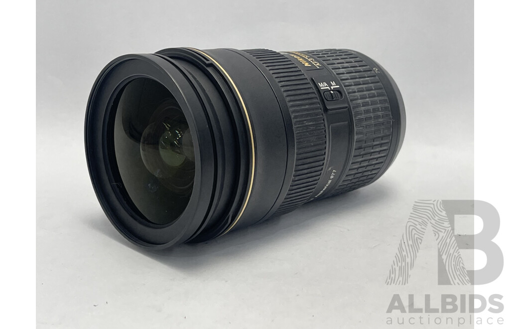 Nikon Nikkor AF-S 24-70mm F2.8G ED Lens