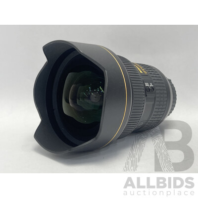 Nikon Super-Wide-Angle Zoom Lens AF-S NIKKOR 14-24mm F / 2.8G ED