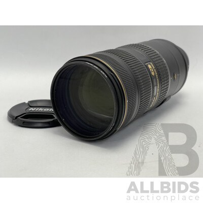 Nikon AF-S Nikkor 70-200mm F/2.8G II Zoom Lens