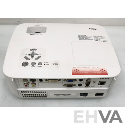NEC NP500G UXGA LCD Projector