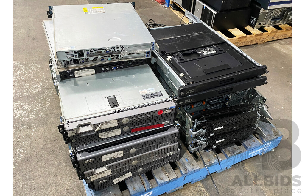 Assorted Lot of Servers (Dell/Cisco/IBM)