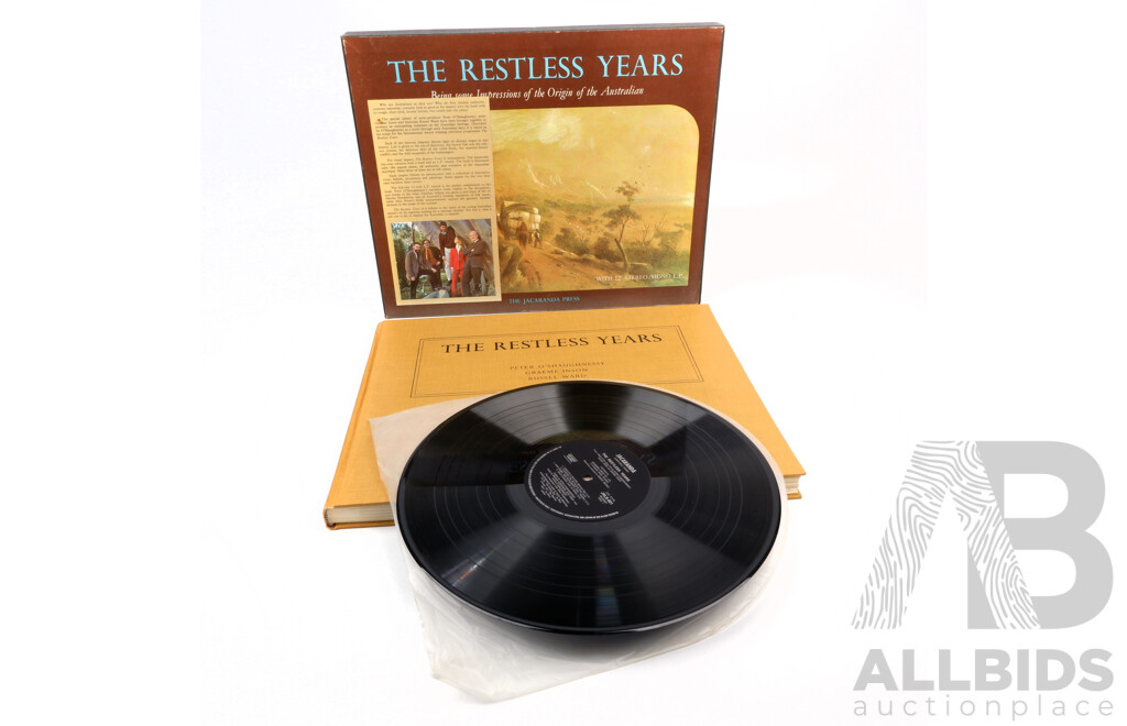 The Restless Years, the Jacaranda Press with 12 Inch Stereo LP and Book in Slip Case