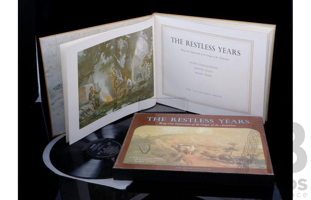 The Restless Years, the Jacaranda Press with 12 Inch Stereo LP and Book in Slip Case