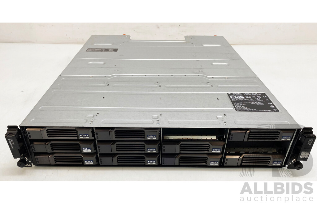 Dell Compellant SC200 12-Bay SAS Hard Drive Array w/ 6.0TB of Total Storage