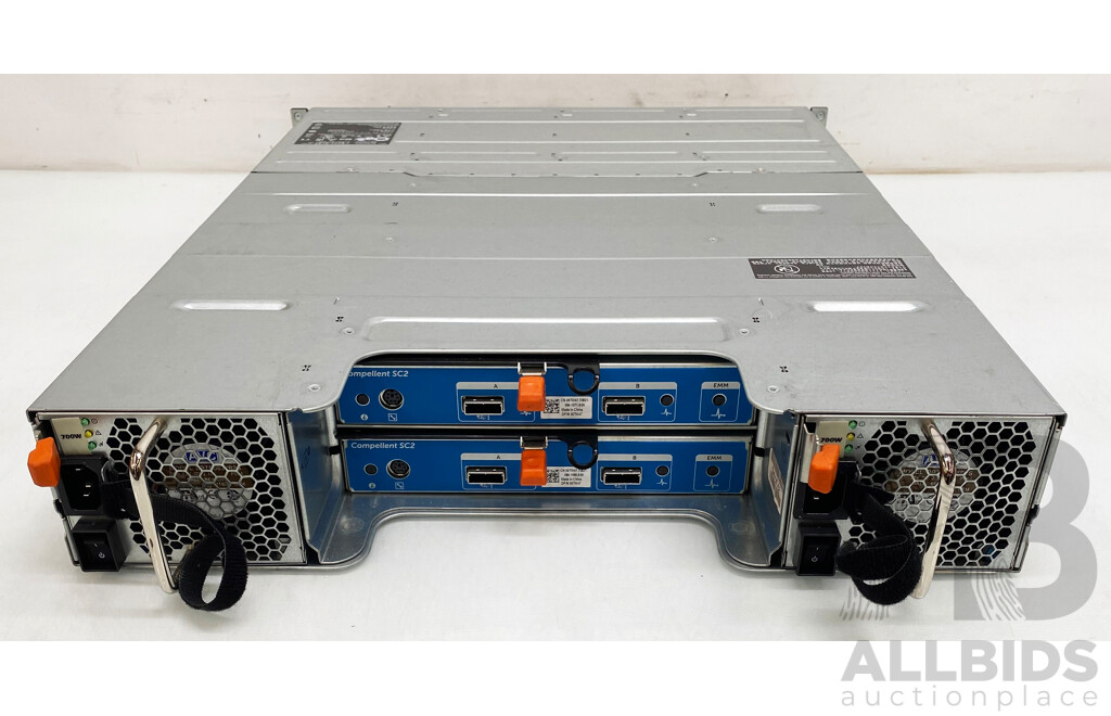 Dell Compellant SC200 12-Bay SAS Hard Drive Array w/ 6.0TB of Total Storage