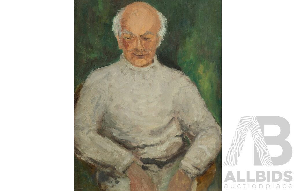Attrib. Roland Wakelin (1887-1971), Portrait of the Artist, Oil on Canvas