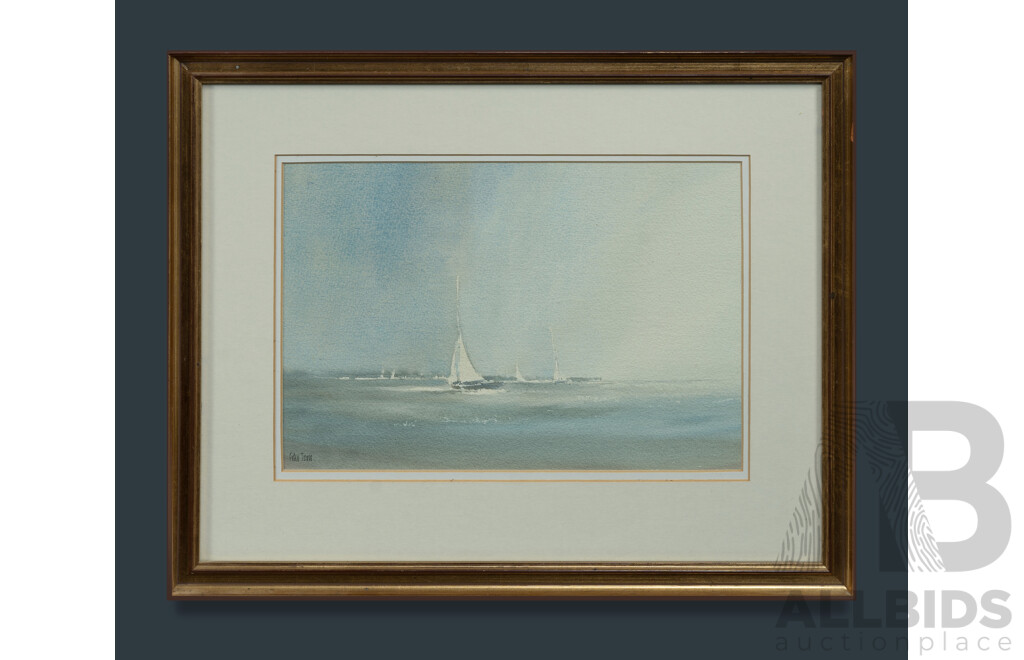 Two Framed Watercolours by Tim Nash & Peter Toms. Both works signed lower left. Watercolour (2)