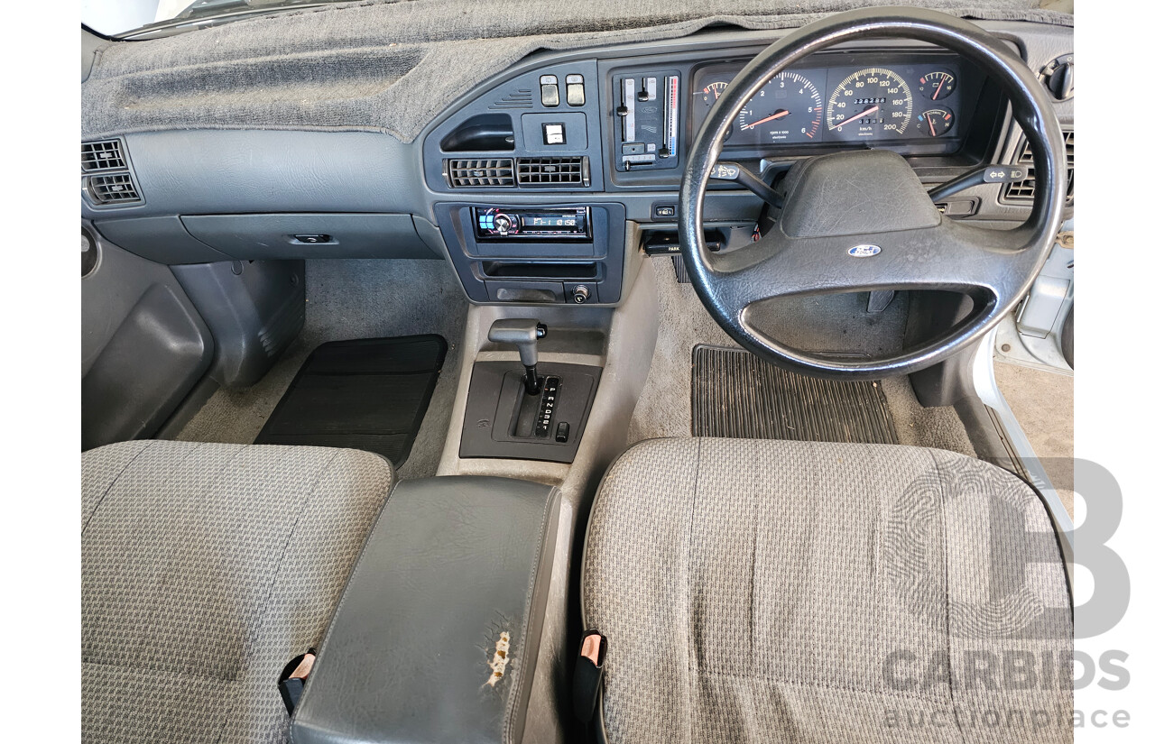 10/1991 Ford Falcon GL EAII 4d Wagon Blue 3.9L