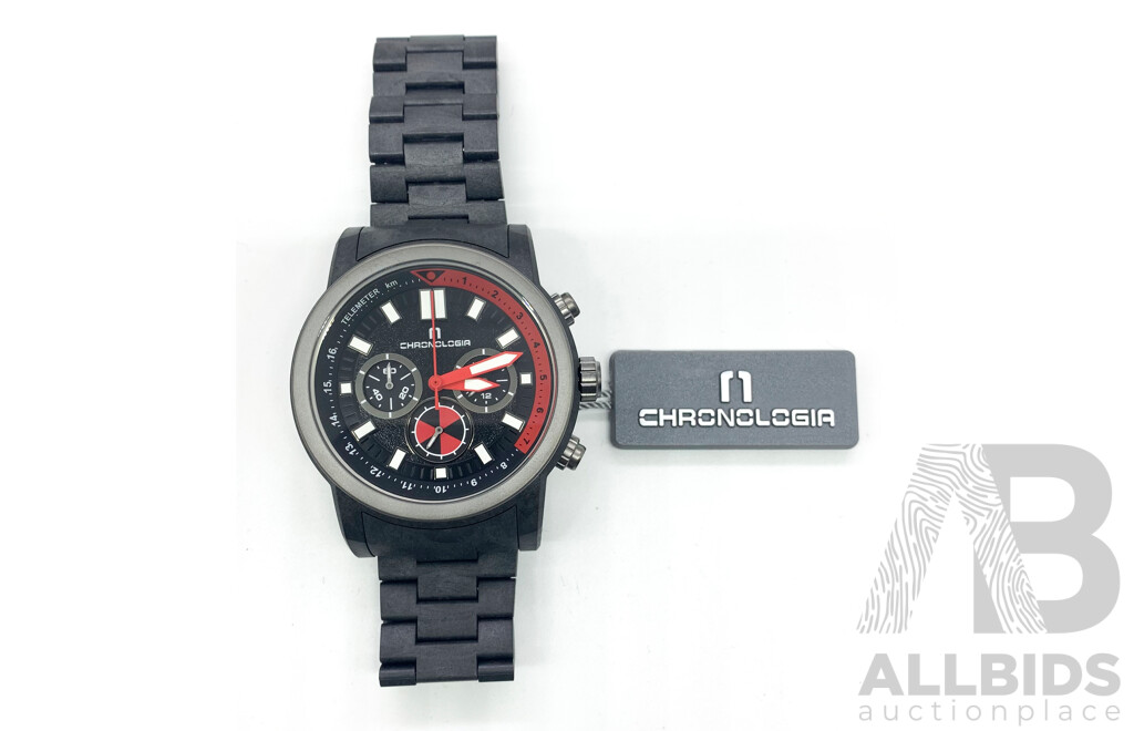 CHRONOLOGIA Chaser Safety Red 46mm