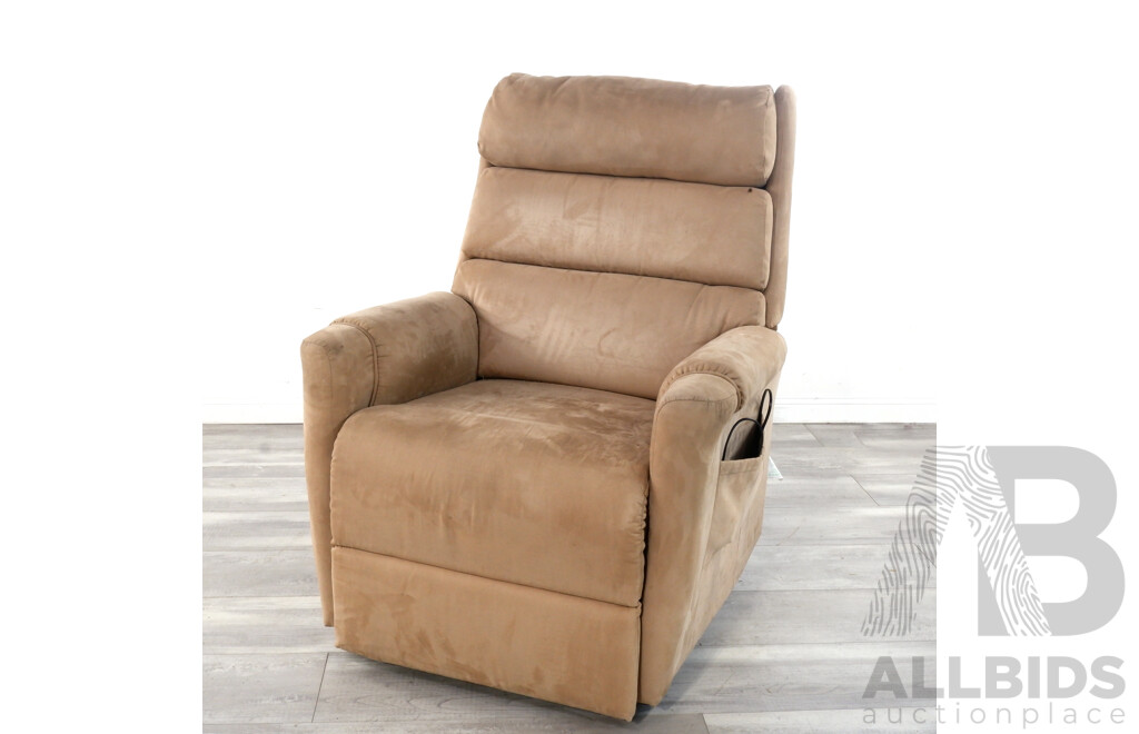 Velour Electric Recliner