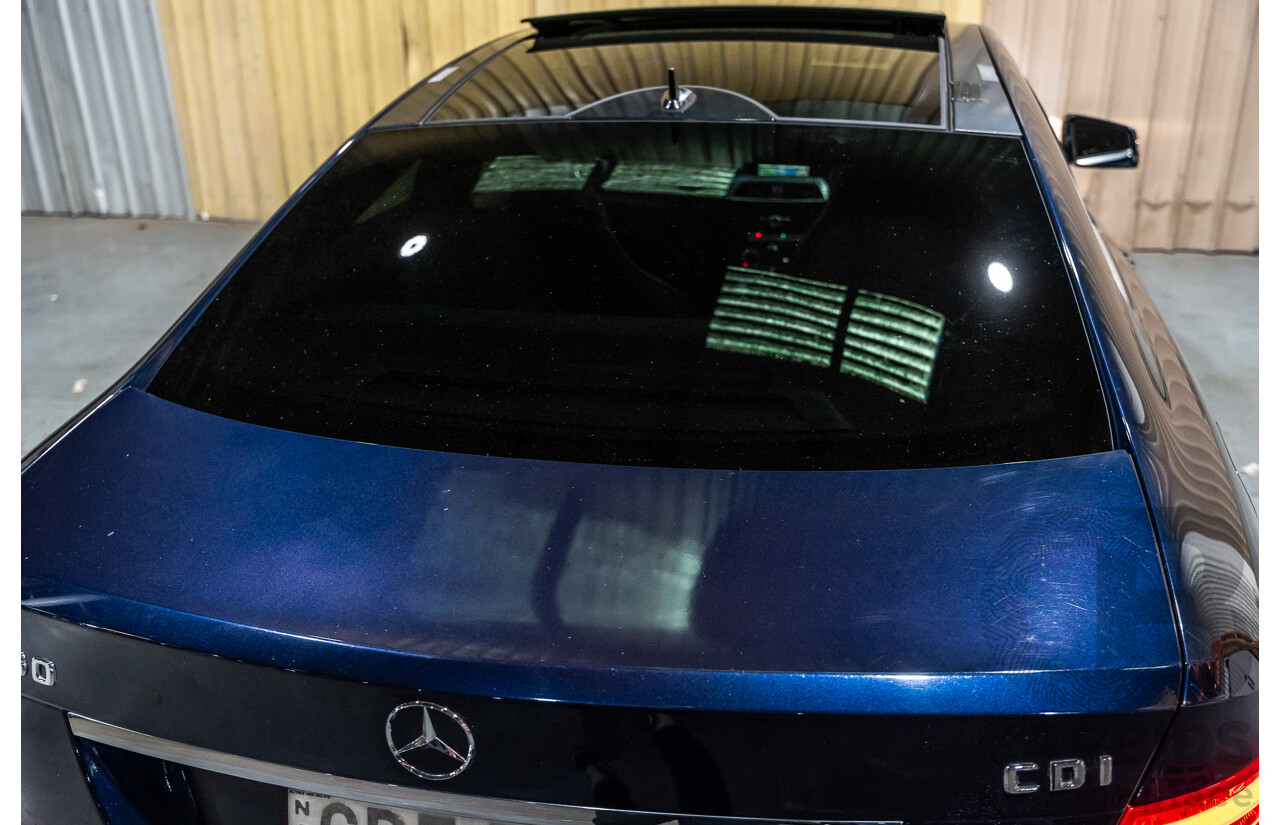 8/2011 Mercedes Benz C250 CDI AMG Package BE W204 MY11 2d Coupe Cavansite Blue Metallic Turbo Diesel 2.1L