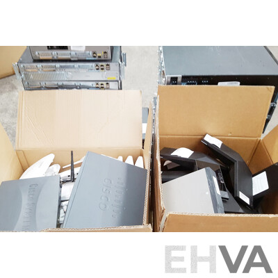 Bulk Lot of Assorted Networking and Teleconferencing Equipment