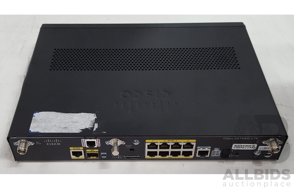 Cisco (C897VAG-LTE-LA-K9) 800 Series Router