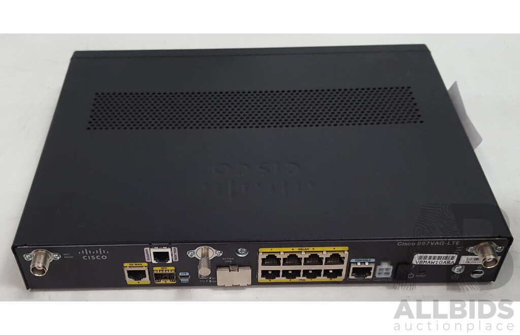 Cisco (C897VAG-LTE-LA-K9) 800 Series Router