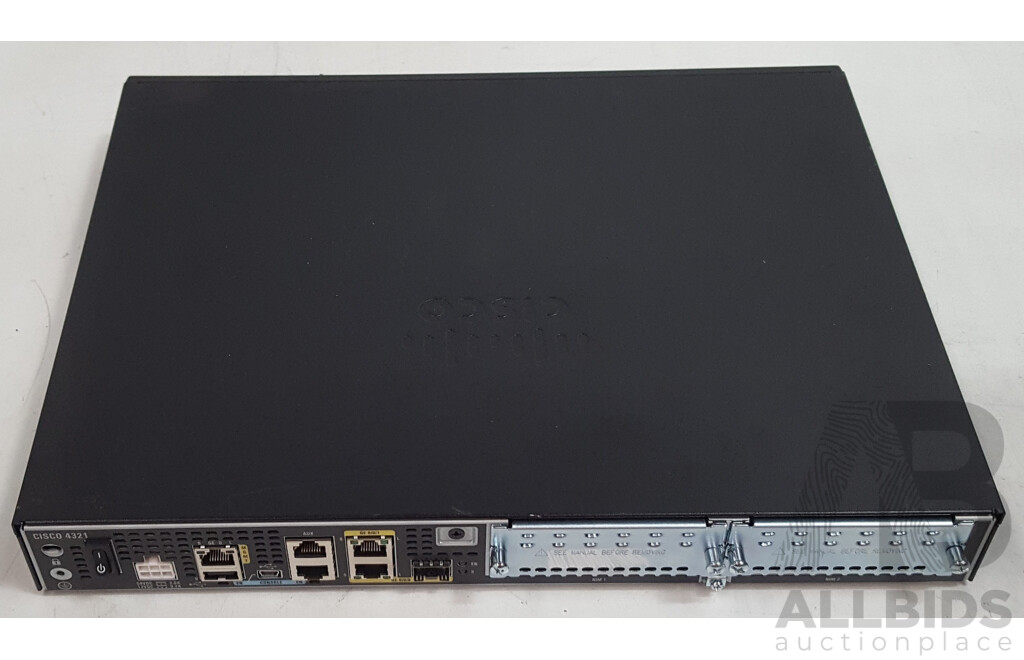 Cisco (ISR4321/K9) 4300 Series Integrated Services Router