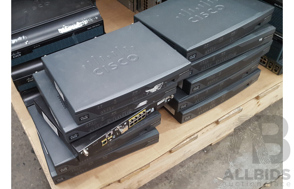 Bulk Lot of Assorted Cisco Networking Equipment