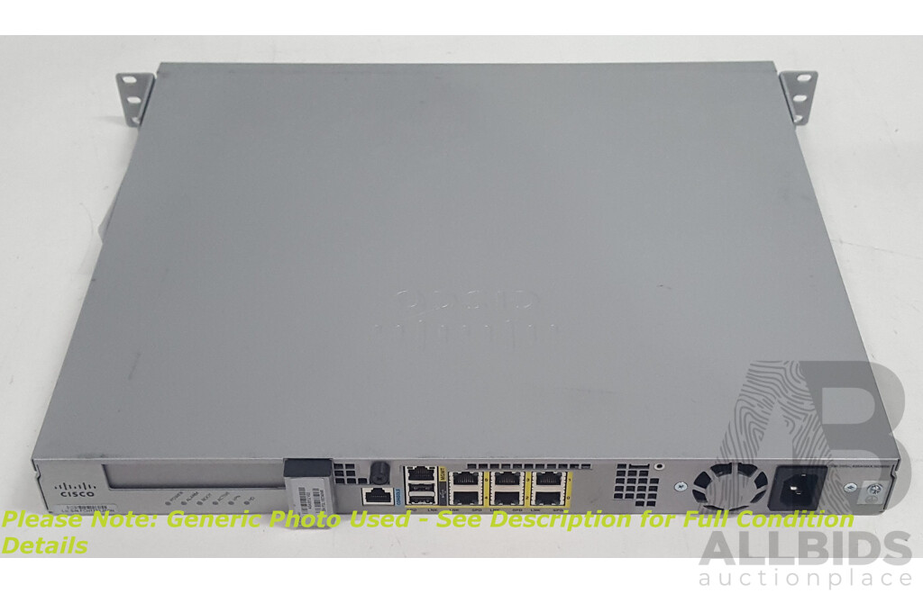 Cisco (ASA5512) ASA 5512-X Adaptive Security Appliance