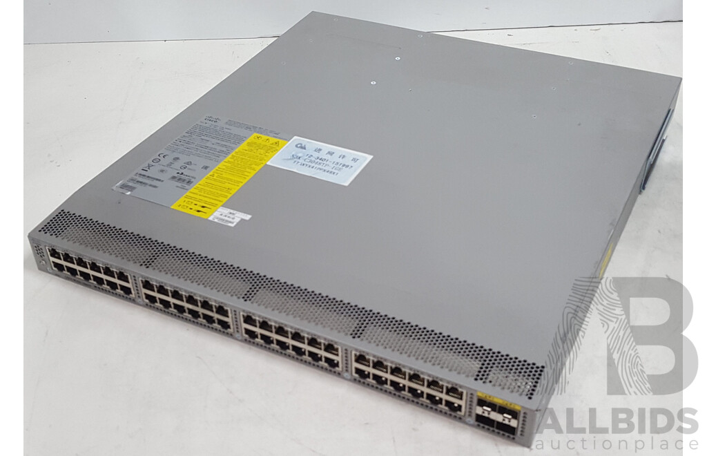 Cisco (N3K-C3048TP-1GE) Nexus 3048TP 48-Port Gigabit Switch