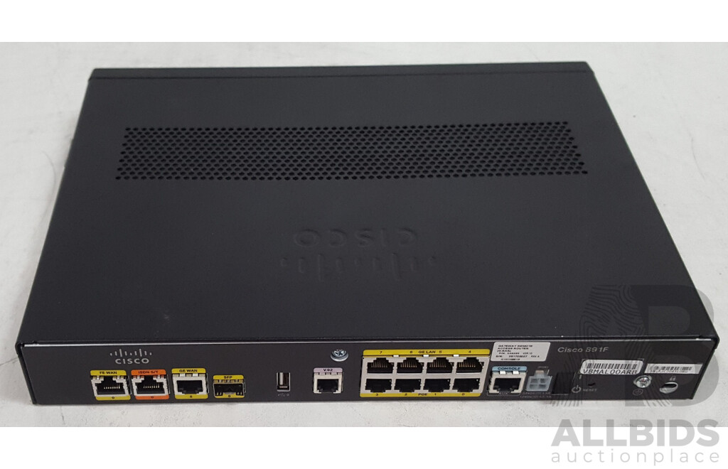 Cisco (C891F-K9) 800 Series Router