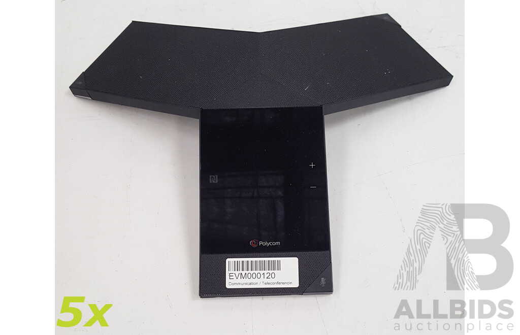 Polycom RealPresence Trio 8800 IP Conference Phone - Lot of Five