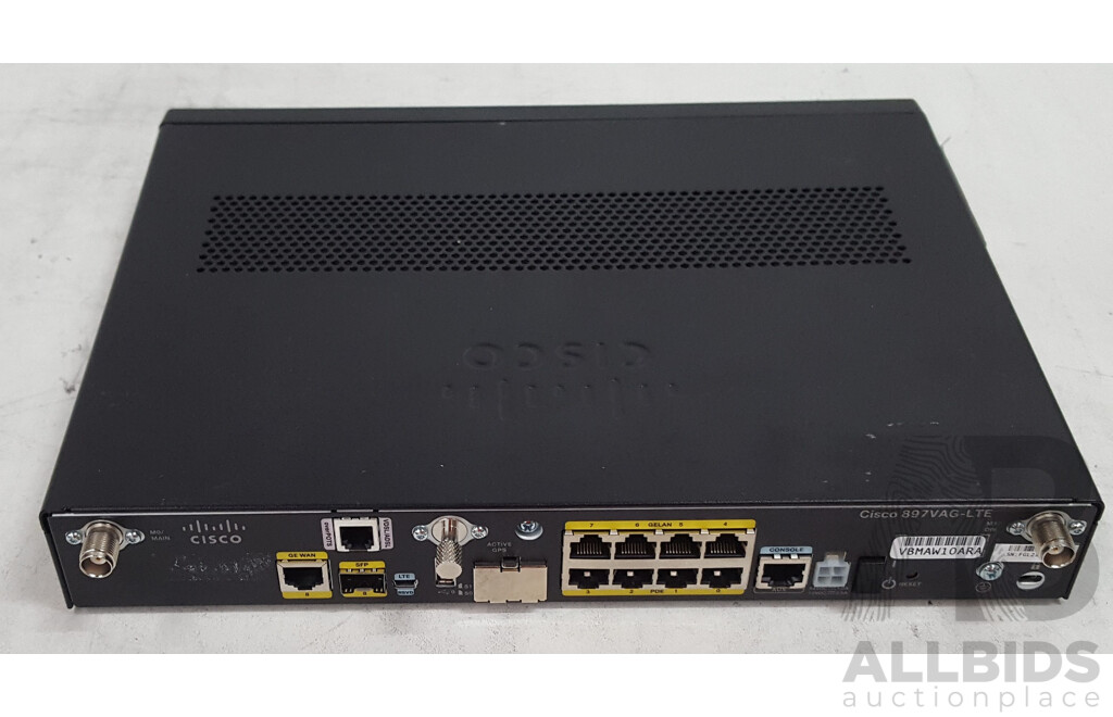 Cisco (C897VAG-LTE-LA-K9) 800 Series Router