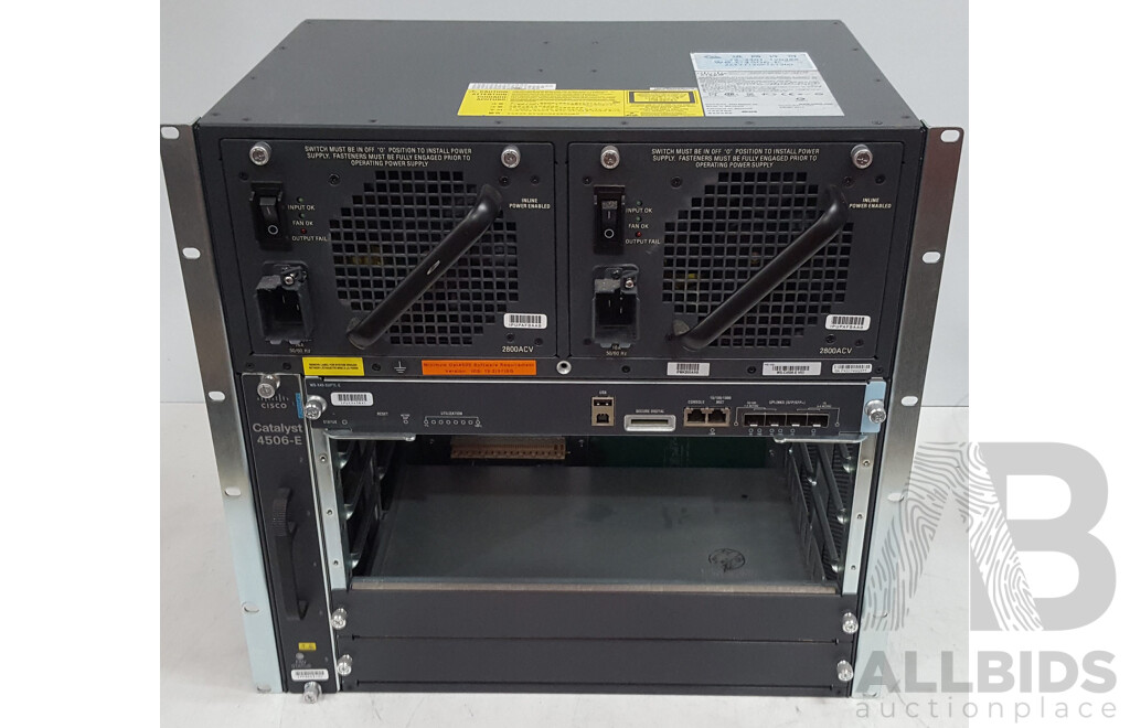 Cisco (WS-C4506-E) Catalyst 4500-E Series Chassis