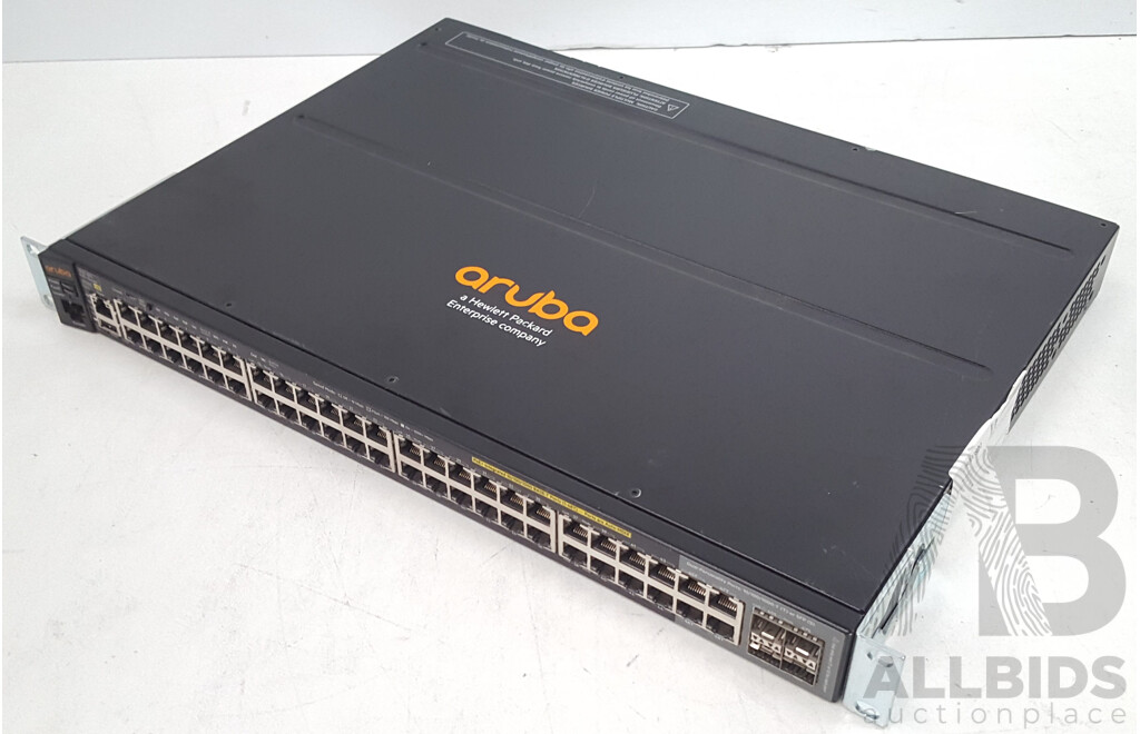 Aruba (J9729A) 2920-48G PoE+ 48-Port Gigabit Ethernet Switch