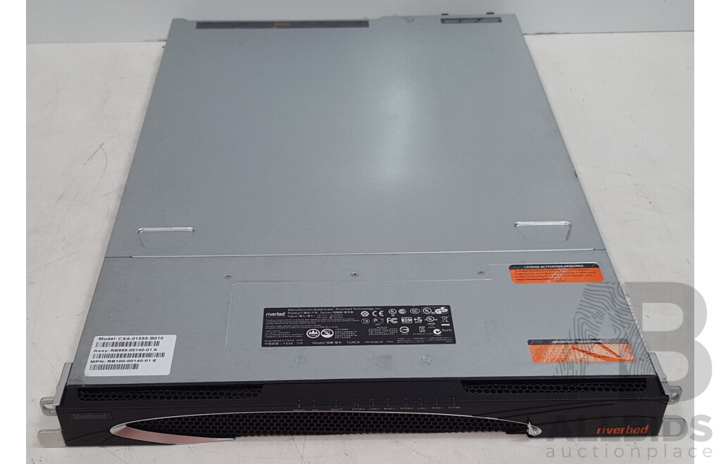 Riverbed (CXA-01555-B010) SteelHead CX 1555 Series WAN Optimization Appliance