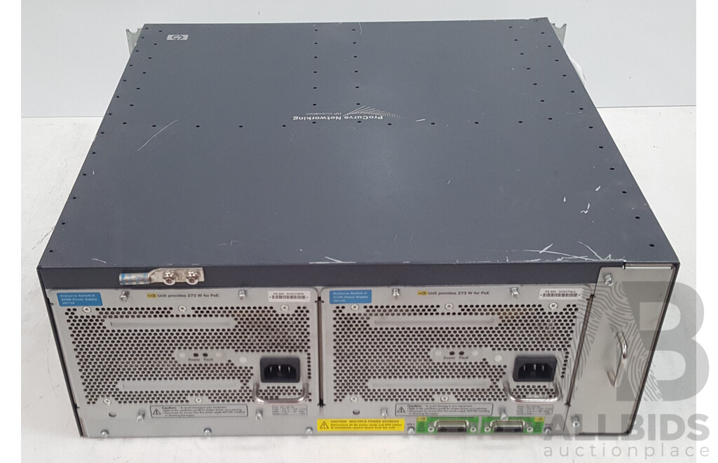 HP (J8697A) ProCurve 5406zl Network Chassis