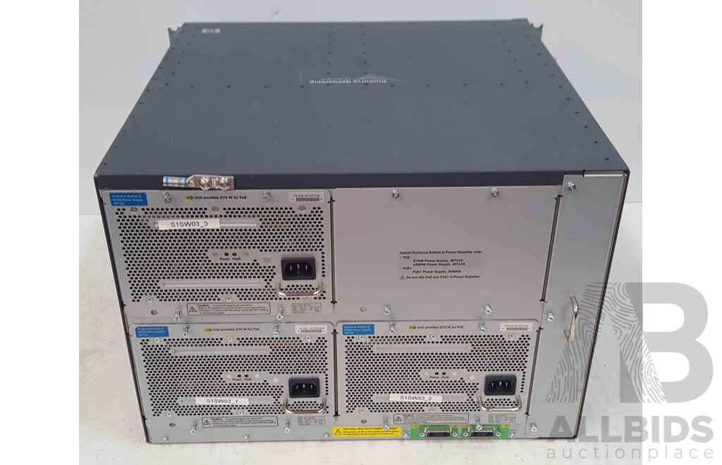 HP (J8698A) E5412 zl Network Chassis