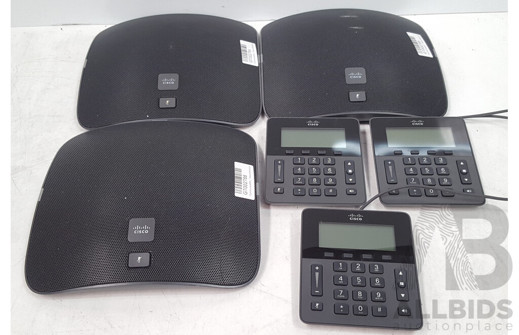 Cisco (CP-8831-BASE-S-EU) Unified IP Conference Phone 8831 - Lot of Three