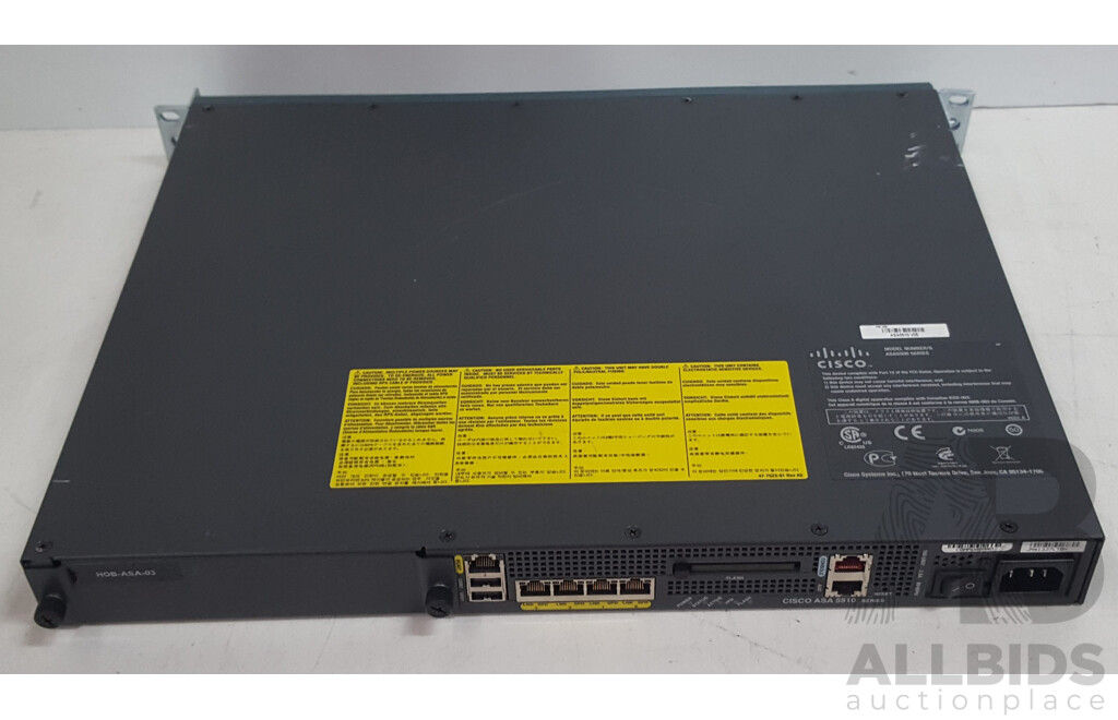 Cisco (ASA5510) ASA 5510 Series Adaptive Security Appliance