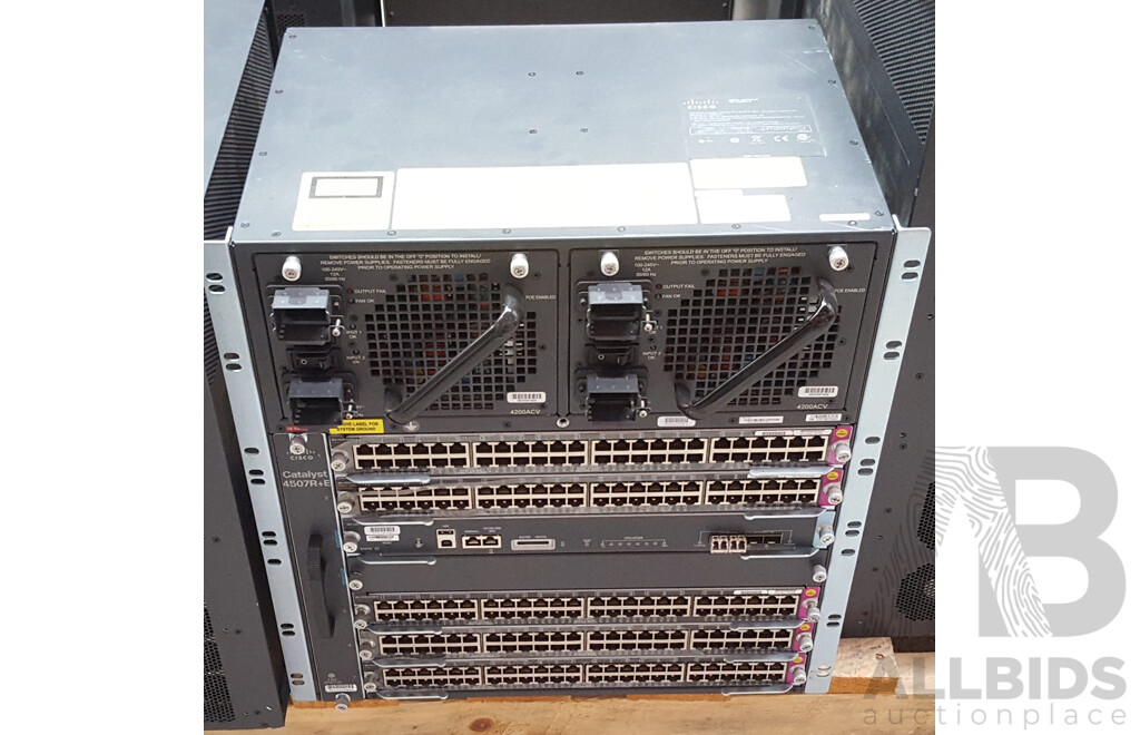 Cisco (WS-C4507R+E) Catalyst 4500+E Series Network Chassis