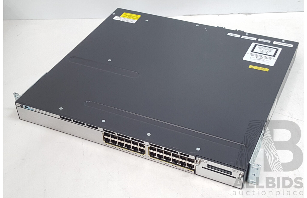 Cisco (WS-C3750X-24T-E) Catalyst 3750-X Series 24-Port Gigabit Ethernet Switch