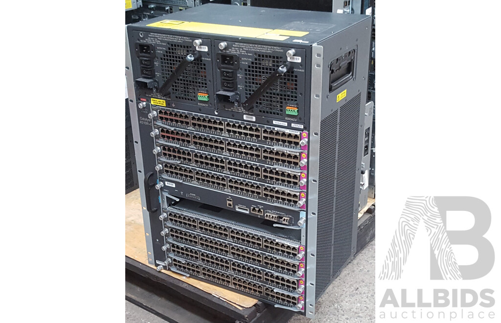 Cisco (WS-C4510R+E) Catalyst 4500+E Series Network Chassis