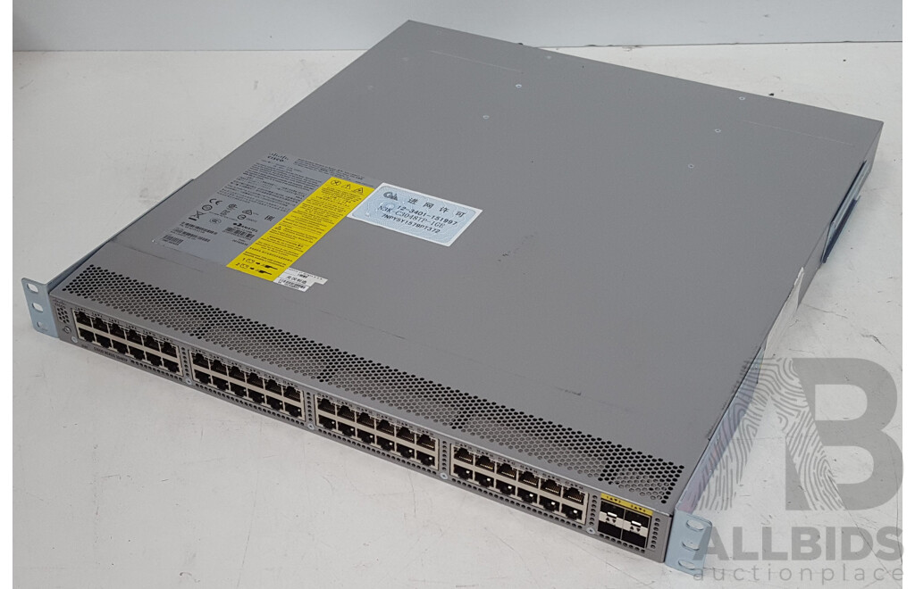 Cisco (N3K-C3048TP-1GE) Nexus 3048TP 48-Port Gigabit Switch