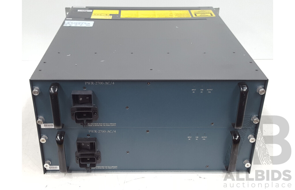 Cisco (WS-C6504-E) Catalyst 6500 Series Network Chassis