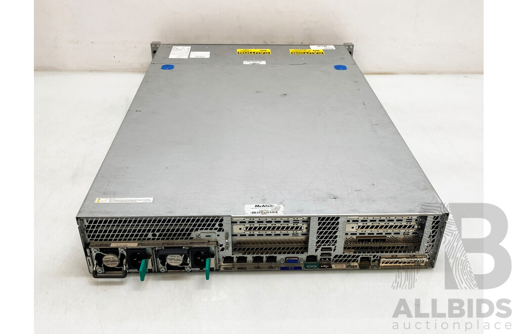 McAfree (Ace-2600) Intel Xeon (E5-2670 V2) 2.5GHz-3.30GHz 10-Core CPU Advanced Correlation Engine Device W/ 96GB DDR3