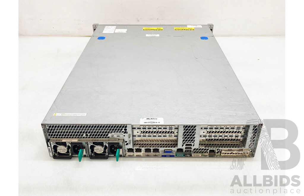 McAfree (Ace-2600) Intel Xeon (E5-2670 V2) 2.5GHz-3.30GHz 10-Core CPU Advanced Correlation Engine Device W/ 96GB DDR3