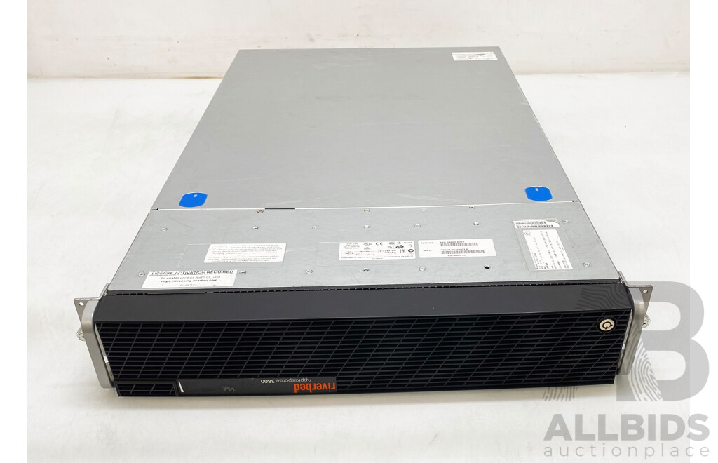 Riverbed ARX-3800 Steelhead Dual Intel Xeon (E5-2650) 2.0GHz-2.8GHz 8-Core CPU 2RU Firewall Device