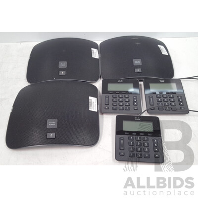 Cisco (CP-8831-BASE-S-EU) Unified IP Conference Phone 8831 - Lot of Three